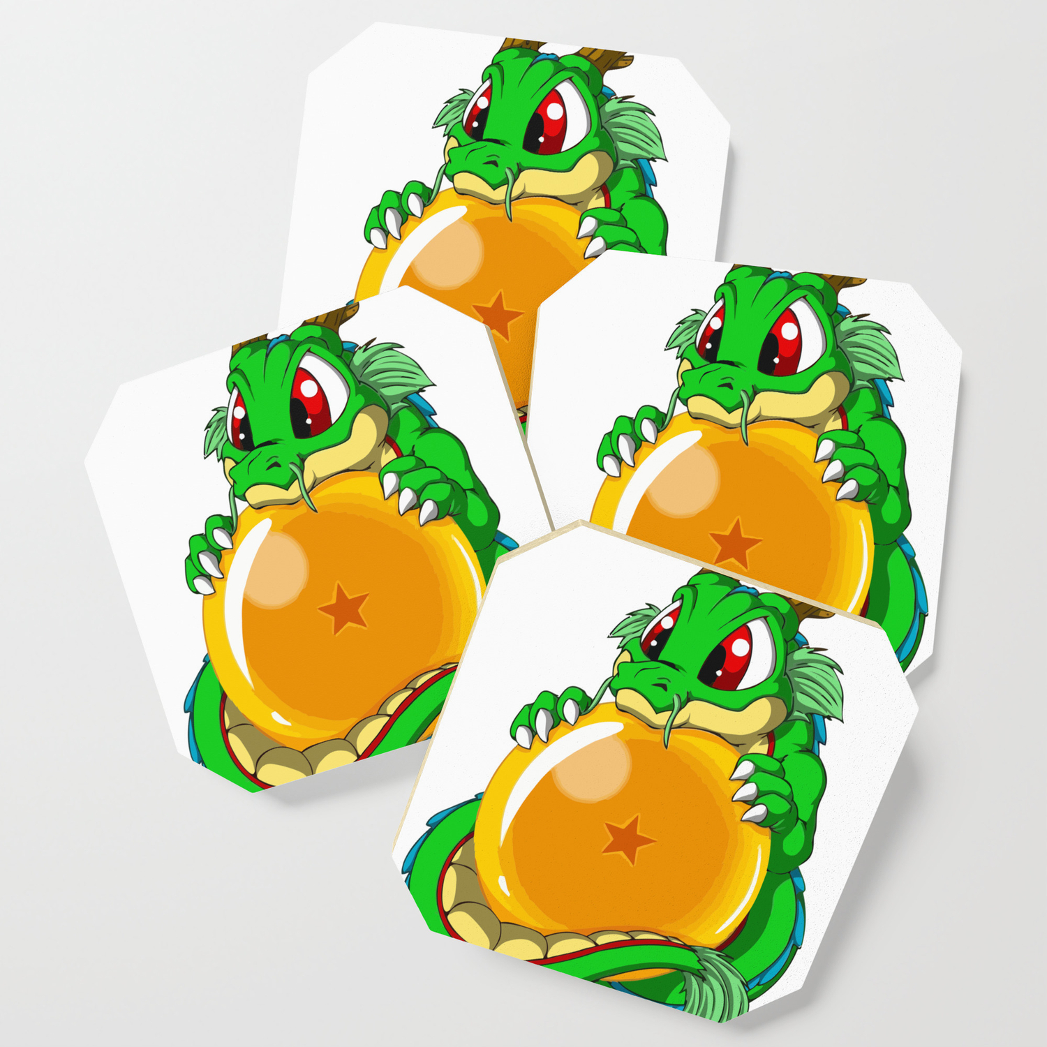 Baby Dragon Dragon Ball Coaster By Pauloarte Society6