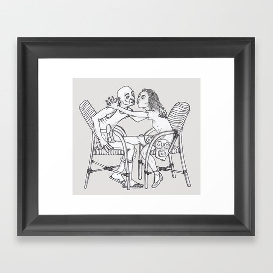couple Framed Art Print