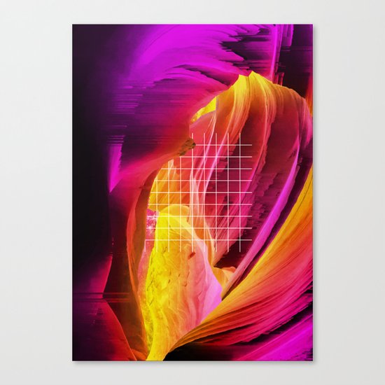 Residue of a Nameless Rage Canvas Print