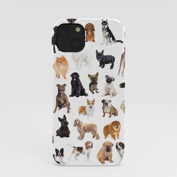 all the dogs iPhone Case
