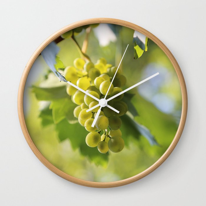 green grapes #01 Wall Clock