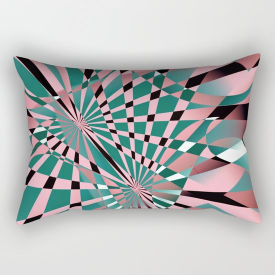lost in reflections Rectangular Pillow