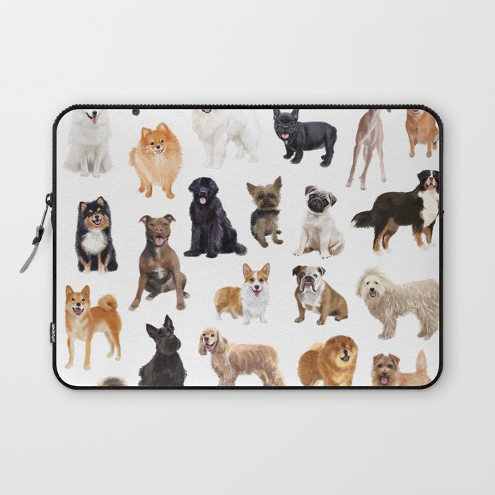 all the dogs Laptop Sleeve