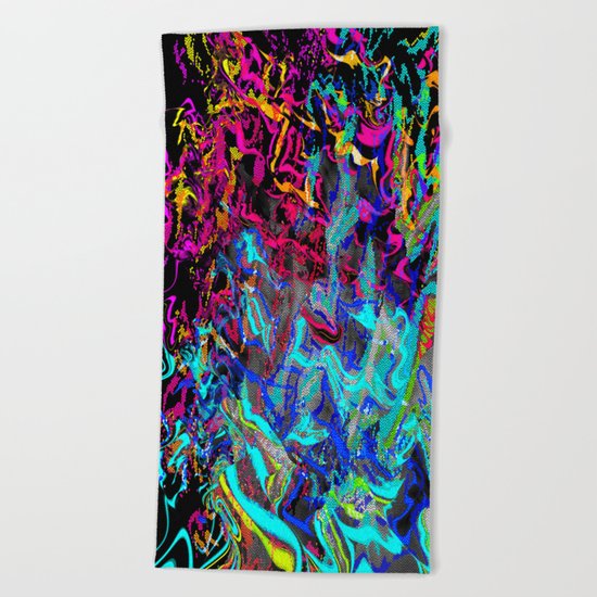 don't try - just make! Beach Towel