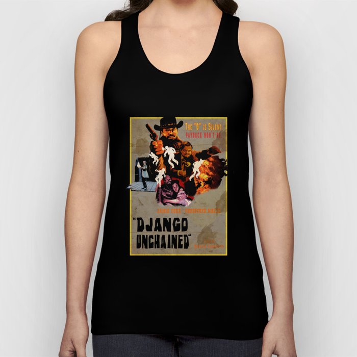 Django unchained alternative poster Tank Top