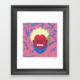 Oni Head Framed Art Print