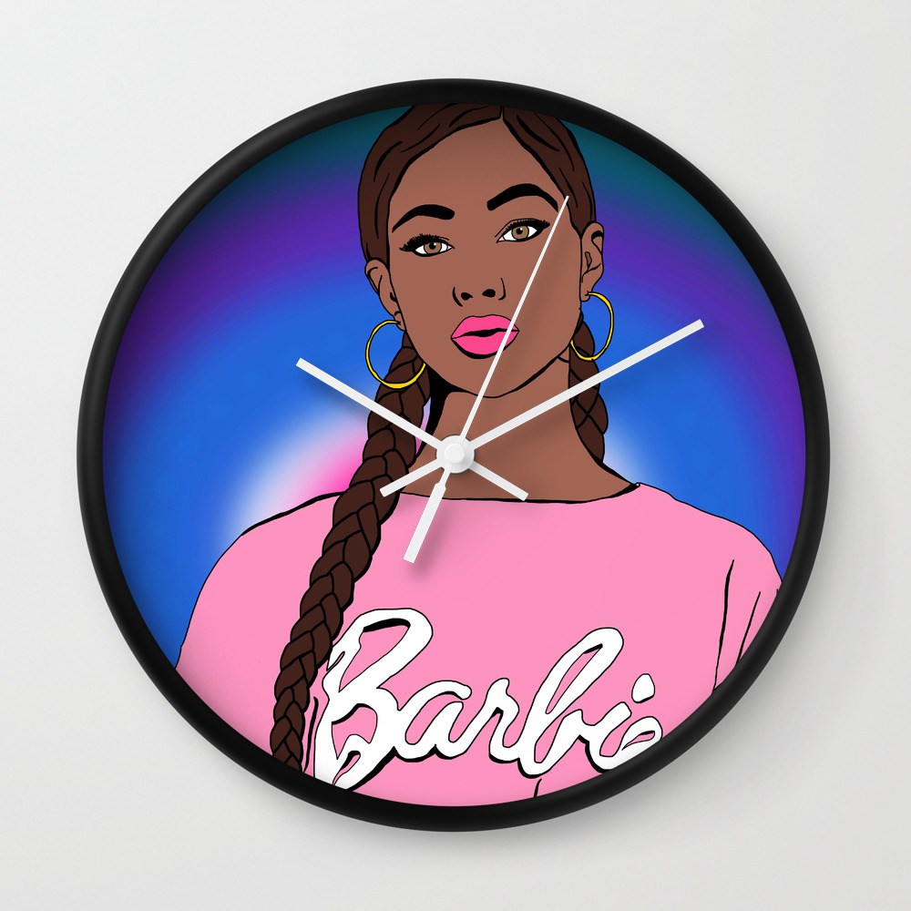 black barbie wall art