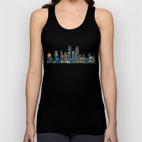 Graffiti City Unisex Tank Top