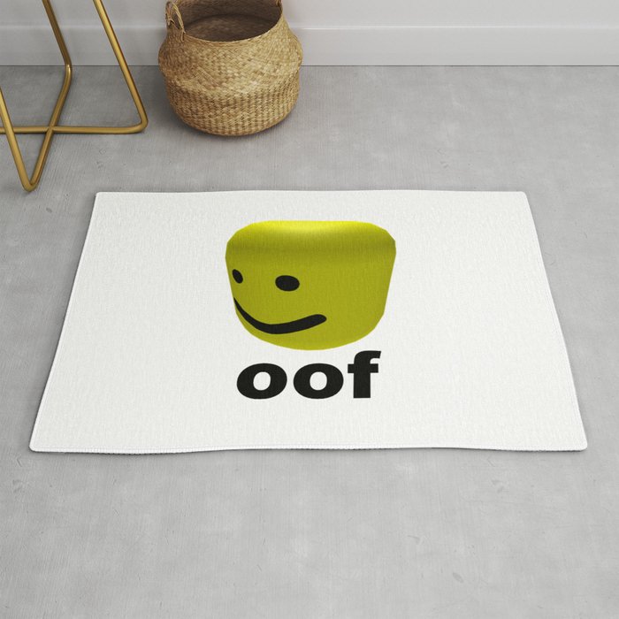 Roblox Oof Roblox Rug By Avemathrone - roblox oof pic