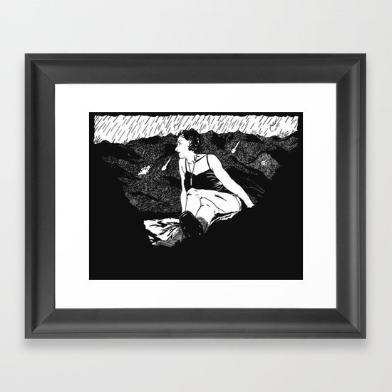 The Witness Framed Art Print