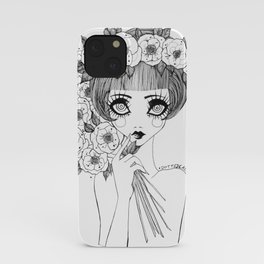 Flower Girl iPhone Case