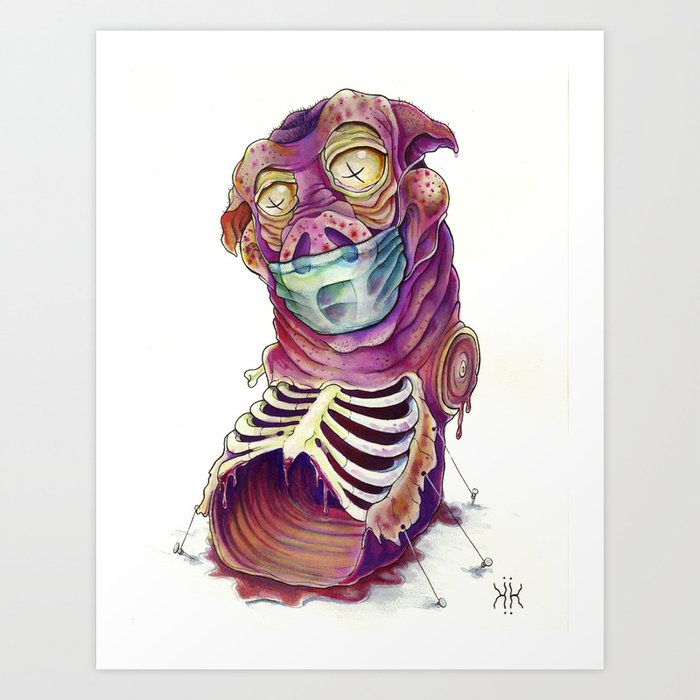 Autopsy 2 Art Print
