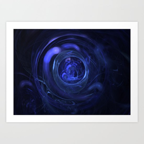 Through a Glass Darkly Art Print