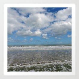 Beautiful Atlantic Ocean  Art Print