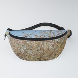 Flowering Coral Tree Red Flowers Fanny Pack