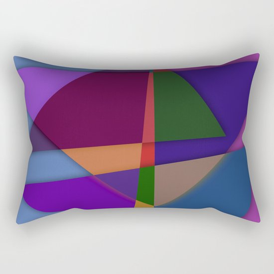 Abstract #425 Rectangular Pillow