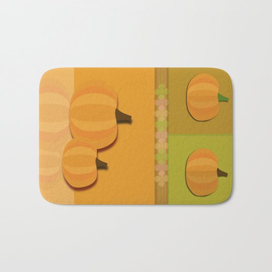 Pumpkins Time Bath Mat