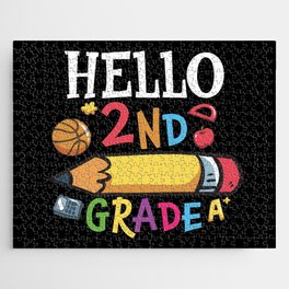 Hello 2nd Grade Back To School Jigsaw Puzzle