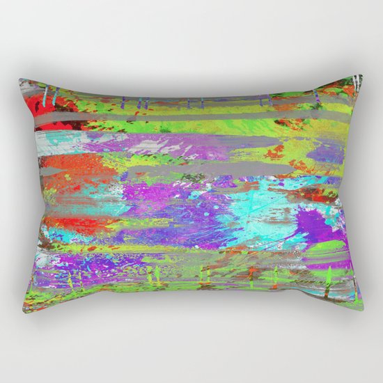 Colour Injection II Rectangular Pillow
