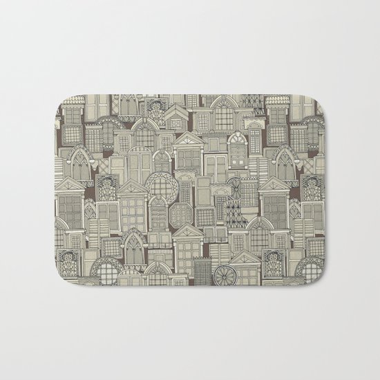 windows umber Bath Mat