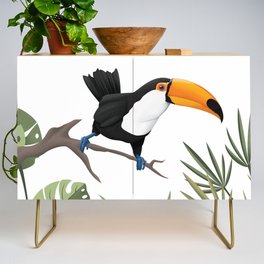 Toucan bird Credenza