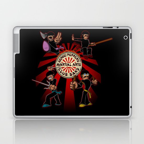 Sensei Pepper's Martial Arts Club Band Laptop & iPad Skin