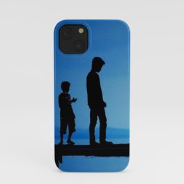 WHEN I'M FEELING BLUE iPhone Case