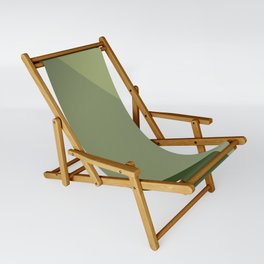 Pine Moss Sage Diagonal  Sling Chair