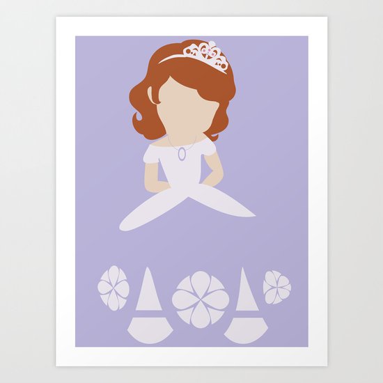 Sofia the First Art Print