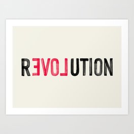 Revolution Art Print