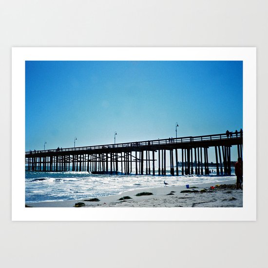 The Pier 01 Art Print