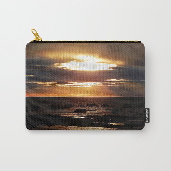 Copper Seascape Delight Carry-All Pouch