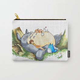 Ghibli forest illustration Carry-All Pouch