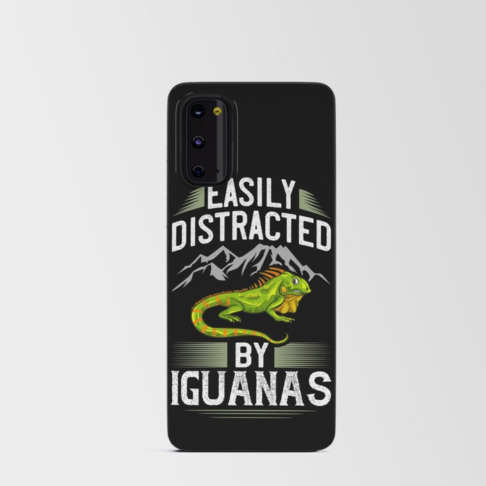 Green Iguana Lizard Cage Hunting Reptile Android Card Case