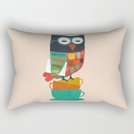 Morning Owl Rectangular Pillow