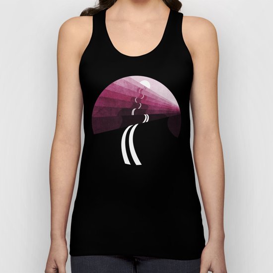 The road Goes on and on Unisex Tank Top
