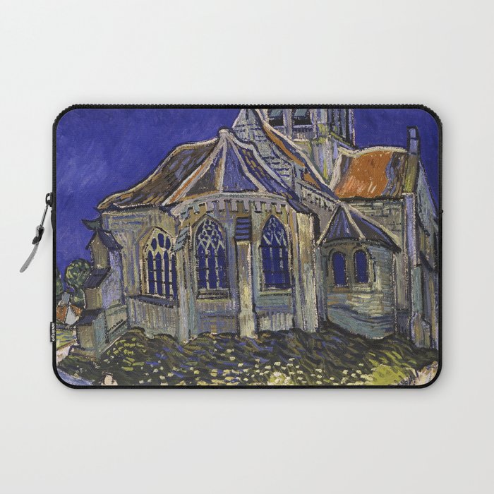 The Church at Auvers by Vincent van Gogh Laptop Sleeve