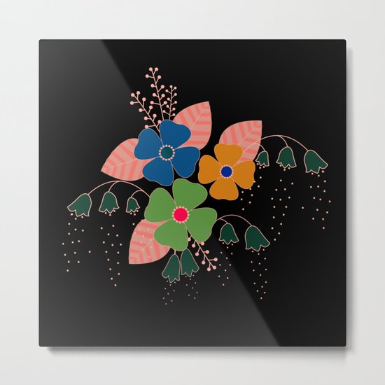 flower..9 Metal Print