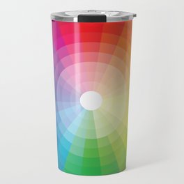 Color Wheel Travel Mug