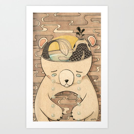 Hungry Art Print