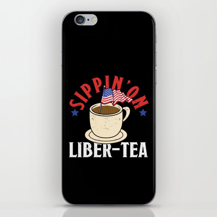 Sippin On Liber Tea Funny iPhone Skin