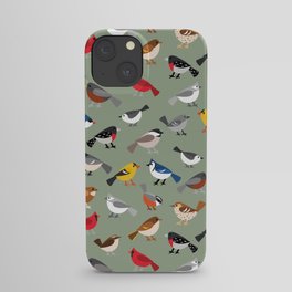 Busy Bird Feeder iPhone Case