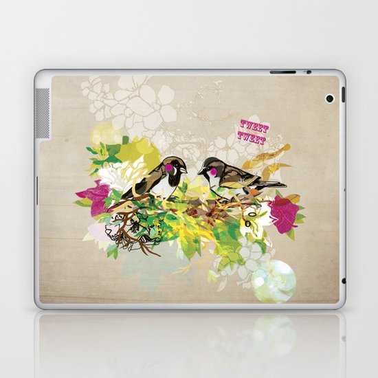 Tweet Tweet Laptop & iPad Skin