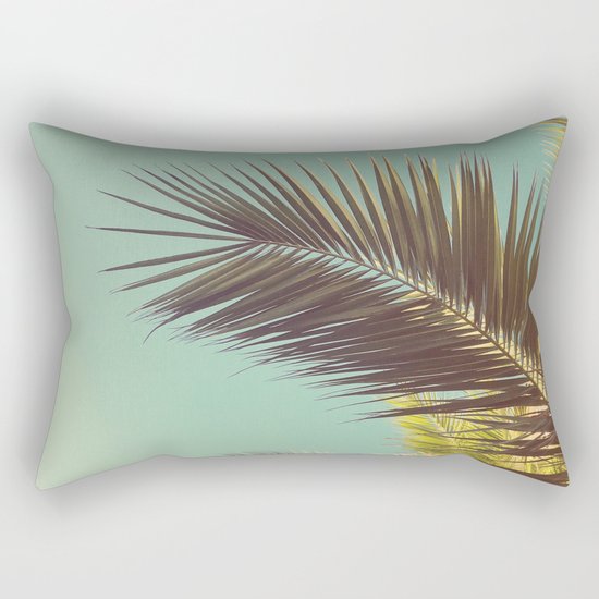 Autumn Palms Rectangular Pillow