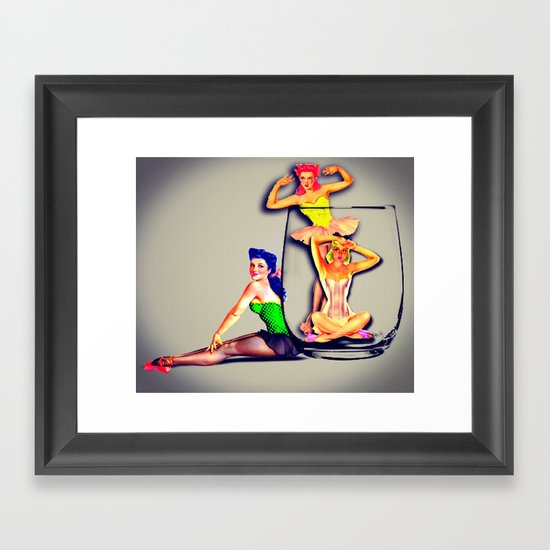MixMotion: Virgins Framed Art Print