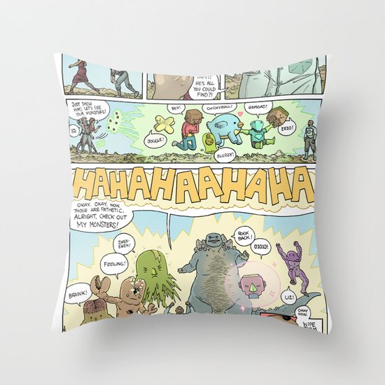 GAMMA page 7 Throw Pillow
