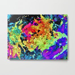 Colorful Abstract Painting Metal Print