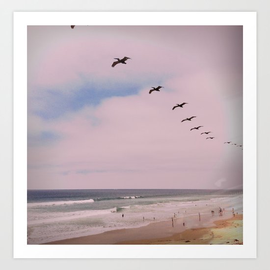 Follow Me... Art Print