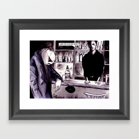 One For The Road Framed Art Print