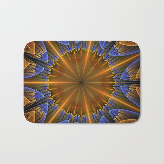 Autumn star Bath Mat